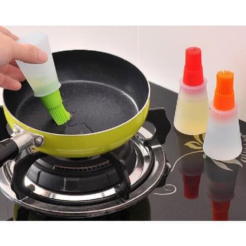 1pcs Barbecue Tool Kitchen Tool Silicone Barbecue Brush Silicone Baking Brush Liquid Oil Pen Butter Pastry Brush Tableware Brush