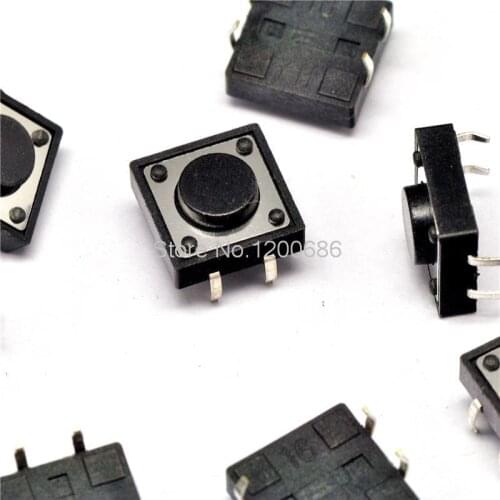 12 * 12 * 5MM touch switch Vertical 4 feet imported shrapnel micro switch