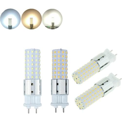 15W G12 SMD 2835 96LED 85V-265V Ultra-bright LED Bulbs, Corn Lights Replace Halogen, Street, Warehouse, Garage, Home Decorate