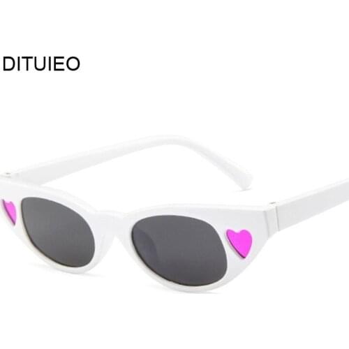 2020 Hot Fashion High Quality Cute Sexy Ladies Cat Eye Sunglasses Women Vintage Brand Small Sun Glasses Female Oculos De Sol