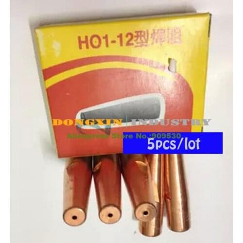 Free shipping 5pcs/lot Brass Acetylene Torch Nozzle For H01-12 Welding Torch Support Mix Order