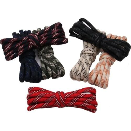 Coolstring Luxury 5MM Spiral Twill Polyester Premium Shoelace Strong Hiking Boots Rope 10 pairs/lot Cheaper For Drop-Shipping