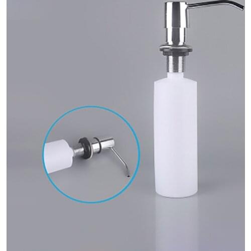 Sink Soap Dispenser Kitchen Sink All Plastic Sink Soap Dispenser ABS Plastic Hand Sanitizer Bottle