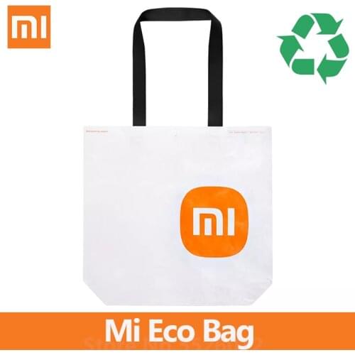 Xiaomi Mi Eco Bag Large Storage Shoulder Bags Durable Foldable Recyclable Lightweight Reuse Bag For Shopping Travel