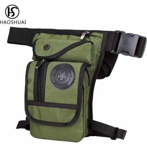 HAOSHUAI Mens Brand Bags