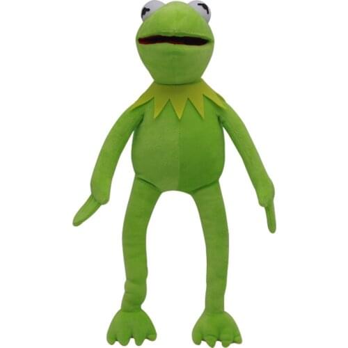 New Hot Disney Cartoon Kermit Frog Any Modelling Plush Toy Cute Frog Soft Stuffed Doll Kids Gift 40cm