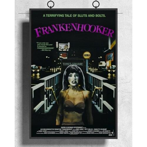 L343 FRANKENHOOKER Movie Horror Silk Fabric Poster Art Decor Indoor Painting Gift