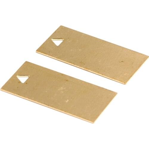 Brass Geometric Charms, Raw Brass Earrings Findings,Raw Brass Pendant,Square Shaped Earrings Brass Charm,28x14mm-RB1151