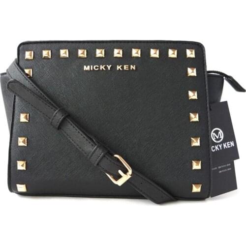 Micky Ken Brand Women Luxury Clutch Ladies Mobile Evening Purse Designer Rivet Crossbody Bags Womens Shoulder Messenger Bags