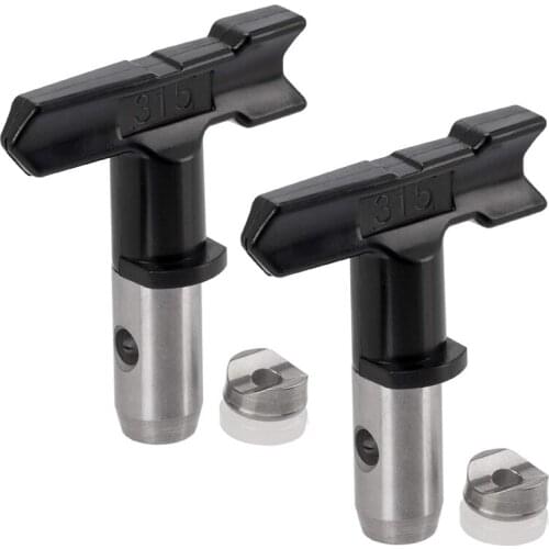 2 PCS Reversible Airless Paint Spray Tools Tip Nozzle Tungsten Steel Airless Sprayer Spraying Machine Accessories (315)