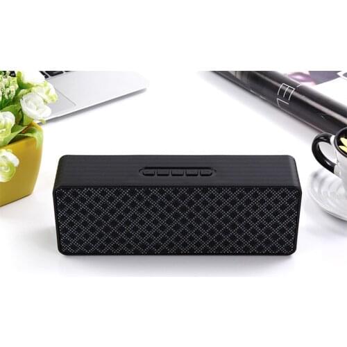 Bluetooth speaker card with radio function speaker rectangular outdoor new bluetooth speaker