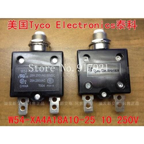 [ZOB] The United States Tyco EIectronics W54-XA4A18A10-25 25A250V equipment Tyco thermal switch --50pcs/lot