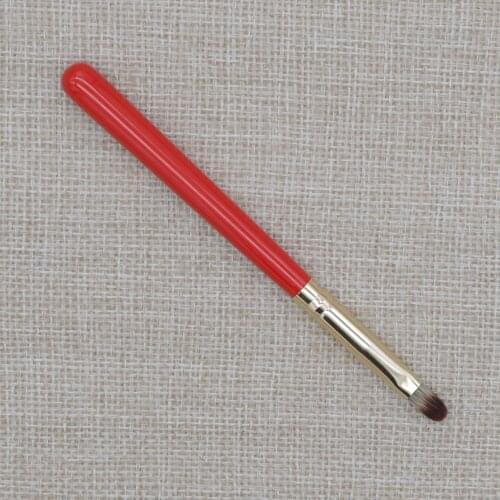 KS242N Professional Makeup Brushes Synthetic Fiber Concealer Lip Brush Portable Short Handle Cosmetic Tools Make Up Brush