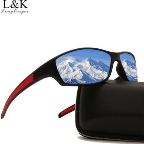 Long Keeper Brand Unisex Retro Polarized Sunglasses Men Women Vintage Driving Sun Glasses Male Anti Glare Sports Goggles UV400