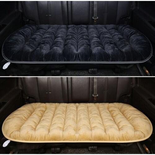 Warm Car Seat Cushion In Winter Back seat Thick Short Plush Universal 3 Colors Auto Accessories Thicken
