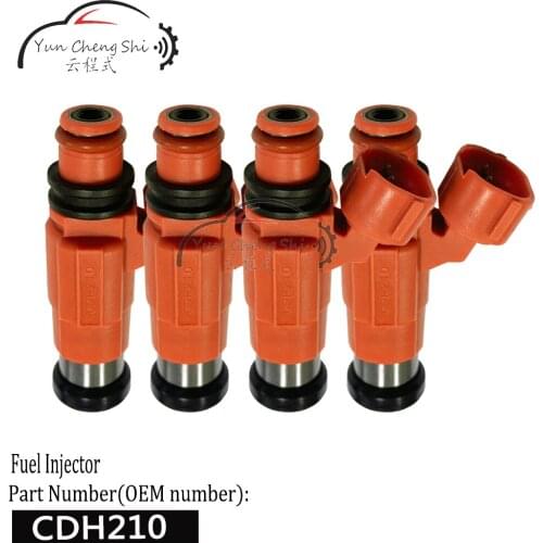4pcs Fuel Injector Injection Nozzle CDH210 CDH-210 MD319791 For Suzuk Chrysler Fuel Injector Motorcycle
