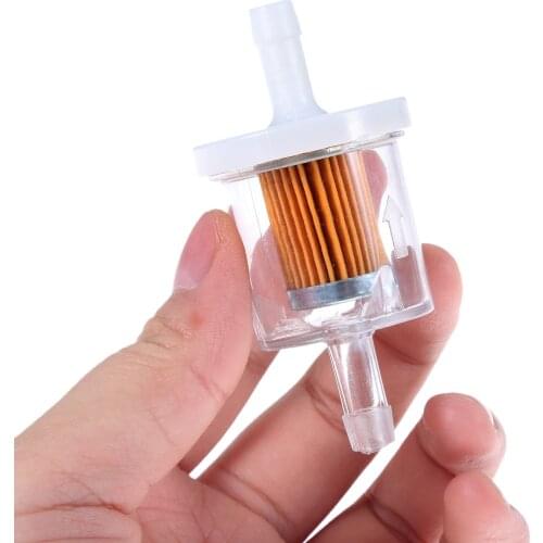 Universal Motorcycle Inner Fuel Filters Auto Petrol Motor Machines Parts Fit 8mm Pipe Vehicles Dirt Pocket Bike ATV UTV