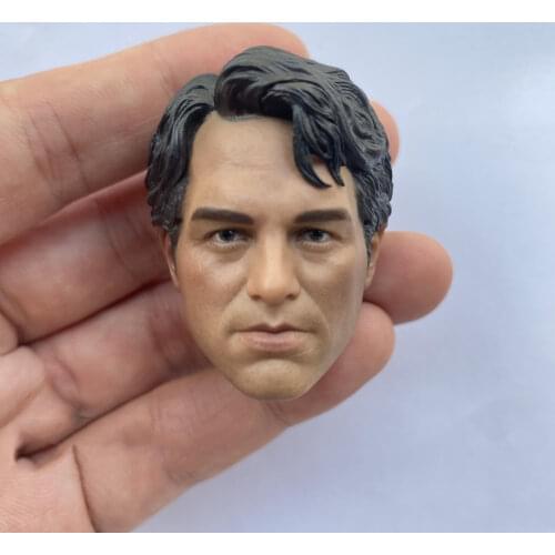 In stock 1/6 Scale male Soldier Model Giant Dr. Banner Robert Bruce Banner Head Sculpt