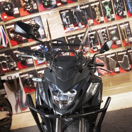 For CB500X Tall Windshield Windscreen Shield Screen Wind Deflector for Honda CB500X CB 500X 2016 2017 2018 2019