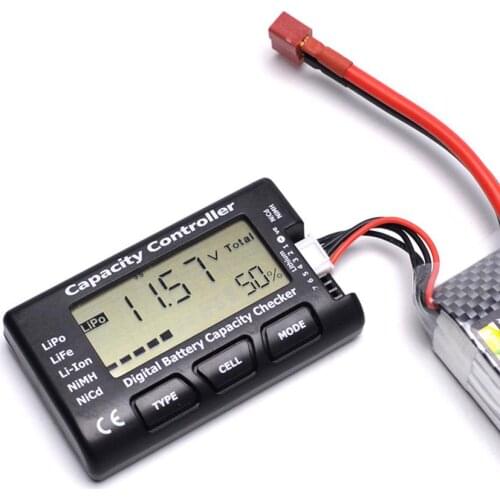 Cellmeter7 high-precision 1-7S lithium battery voltage and power display battery function tester discharger