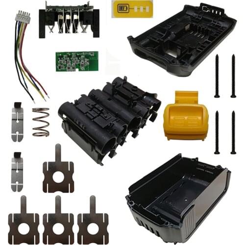 DCB200 Plastic Case PCB Charging Protection Circuit Board Box Housing For DeWalt 20V DCB201 DCB203 DCB204 18V Li-ion Battery