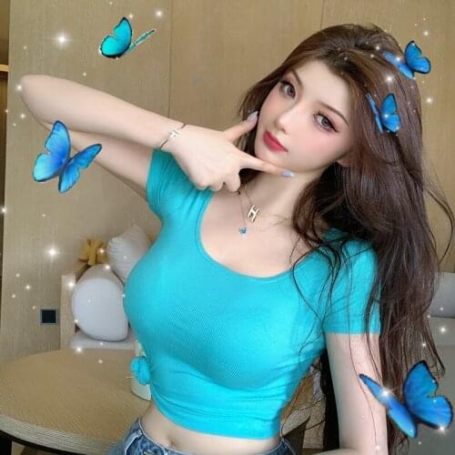 All neon store clothes women fashion tops tops for women grunge aesthetic streetwear women top graphic tee