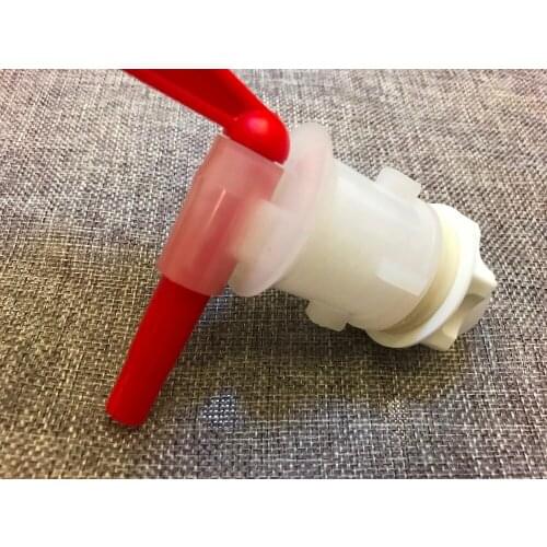 100pcs/lot Plastic Bottling Bucket Spigot Valve Home Beer Brewing Wine Making Barware Replacement Tap Bar Accessories
