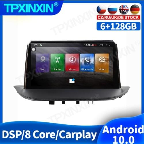 128GB Android 10.0 For Peugeot 308 408 2008 - 2014 Car Radio Accessories Multimedia Video Player Navigation GPS Auto 2din No DVD