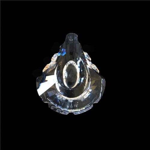 Free Shipping 100pcs 50mm Transparent Color Crystal Glass Chandelier Drop Pendants Crystal With One Hole Polished