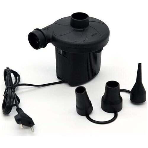 AC 220V-240V ELECTRIC AIR PUMP INFLATOR CAMPING AIRBED MATTRESS POOL EN STANDARD Wholesale 45pcs/lot