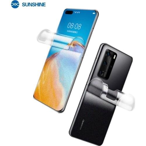 SUNSHINE SS-057E Matte Film Phone Screen Anti Fingerprint Hydrogel Back Cover Protector for SS-890C Cutting Machine