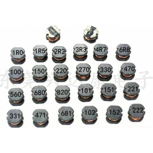 20PCS Inductor CD54 Power Inductance SMD 2.2UH 3.3UH 4.7UH 6.8UH 10UH 15UH 22UH 33UH 47UH 68UH 100UH 150UH 220UH 330UH 470UH
