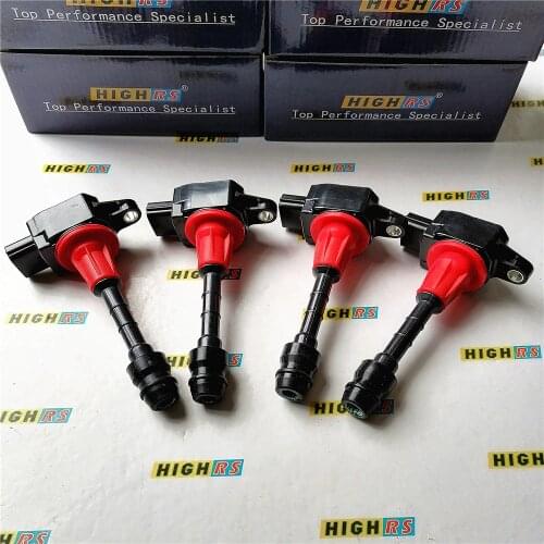 Ignition Coil Packs 4PCS Set for Nissan March III Micra C+C Note B2917 22448-AX001 AIC-6207F 22448-AX000 22448AX001