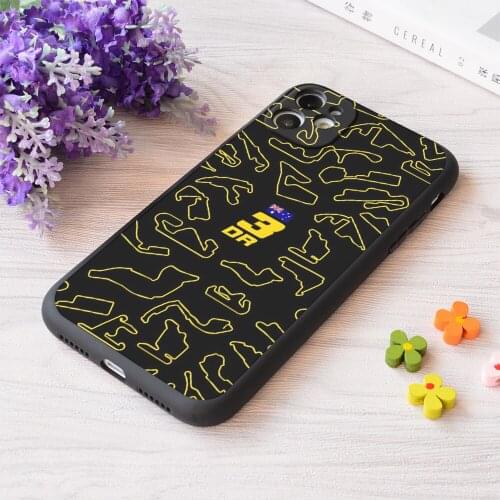 For iPhone Dr 3 Circuits Pattern Print Soft Matt Apple Case