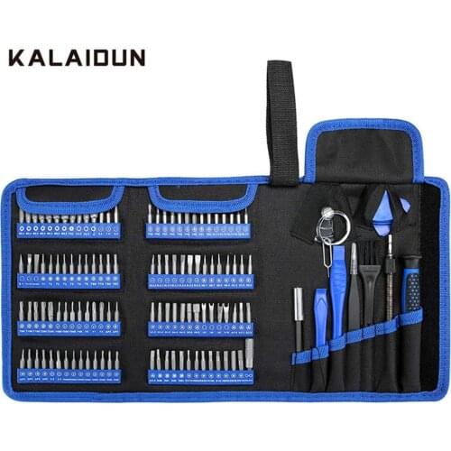 KALAIDUN Precision Screwdriver Set 126 In 1 Torx Screw Driver Bit Hex Magnetic Bits Multitools Home Phone Repair Hand Tools Kit