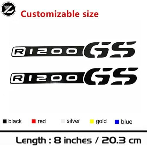 Motorcycle sticker moto gp body model sticker helmet wind sticker personality Fuel tank sticker for bmw R1200 GS LOGO