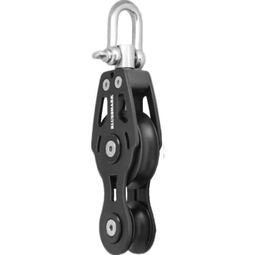 Sailboat Hardware 75 mm 3 Inch Aluminum Fiddle Block Max 2000kg 2780