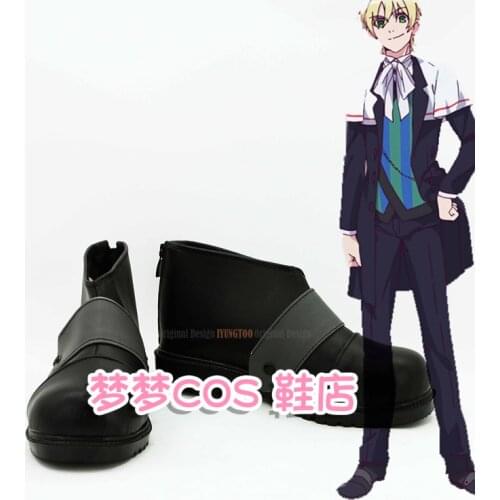 Devils and Realist William Twinging Anime Characters Shoe Cosplay Shoes Boots Party Costume Prop