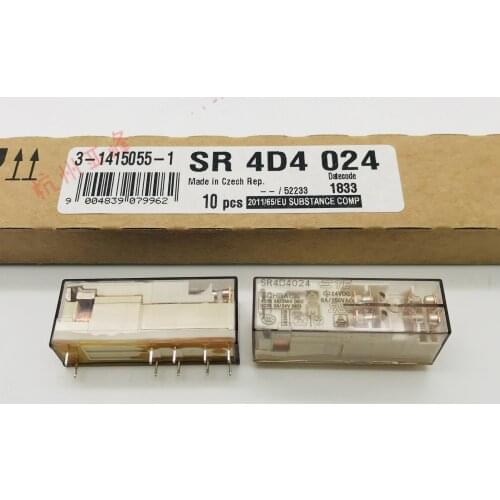 Original SR4D4024 24VDC 10PIN 8A 250VAC relays