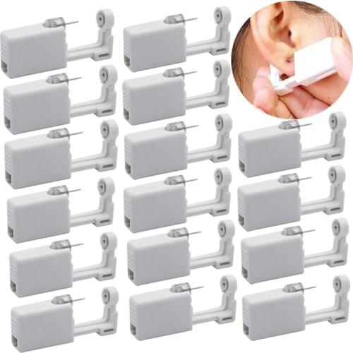 Ear Piercing Gun Disposable Sterile Disinfect Safety Gun NO Pain Piercer Tool Piercing Stud Machine Nose Clip Body Jewelry Guns