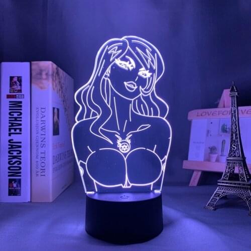 Fullmetal Alchemist Led Night Light for Bedroom Decor Gift Nightlight Anime 3d Lamp Fullmetal Alchemist