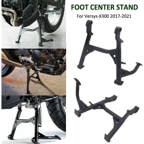 Versys X-300 Black Centerstand Center Kickstand Foot Center Stand Support For Kawasaki Versys X300 Versys-X300 2017-2021 2020 19