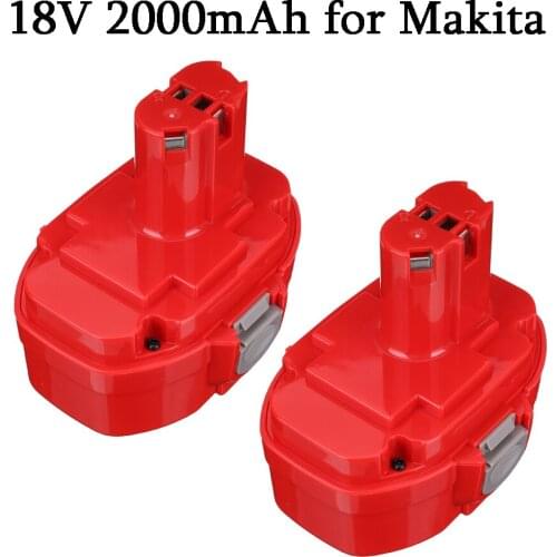 18V 2000mAh For Makita PA18 NI-MH Power tool Battery PA18 For Makita 1822 1823 1834 1835 192827-3 192829-9 193159-1 193140-2