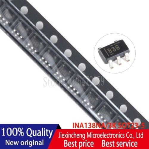 10PCS INA138NA/3K B38 INA138NA INA168NA A68 INA168 SOT23-5 New original