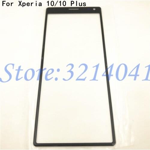 For Sony Xperia 10 i3123 i3113 i4113 i4193 For Xperia 10Plus Glass Front Outer Glass Lens Touch Screen Panel