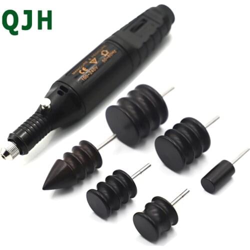 Leather Tool edge Electric Polishing Machine Sandalwood Electric Grinding Leather Side Polishing Machine DIY Tools Tip Burnisher