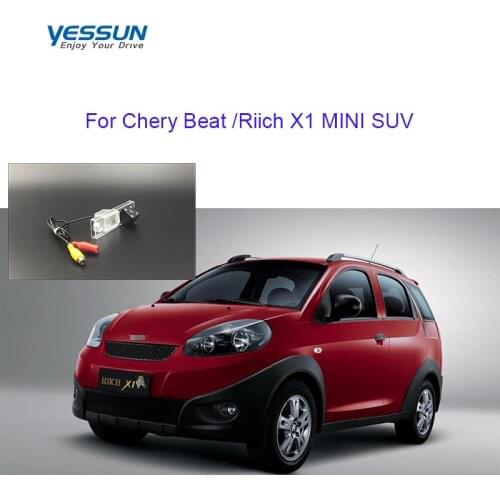 Yessun HD 1280*270 Rearview Camera For Chery Beat /Riich X1 MINI SUV parking reverse rear camera accessories housing mount kits