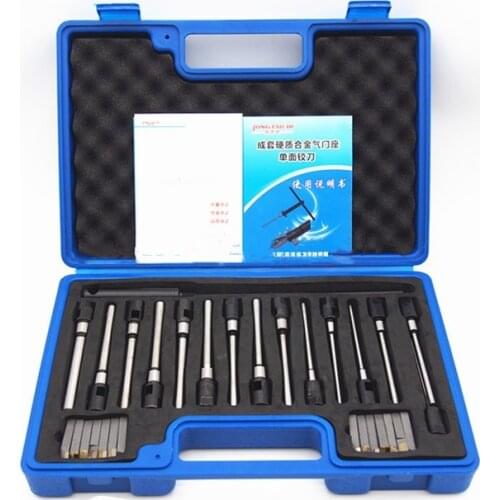 Carbide valve seat unilateral reamer adjustable valve boring cutter valve reamer