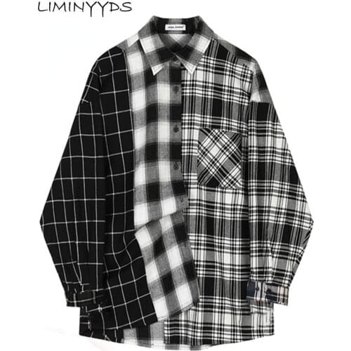 LIMINDSPCXQQ Women's Plaid Shirts