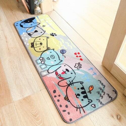 Cartoon Carpet Mattress Household Mat Kitchen Bathroom Antiskid Door Mats Absorbent Carpet